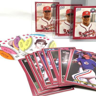 Assorted 1980â€™s/90â€™s Baseball Cards