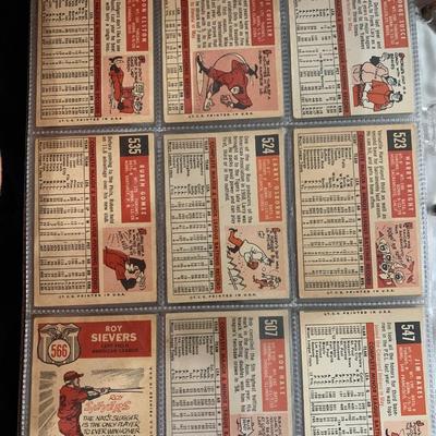 300 1958 Topps Baseball Cards CLEAN