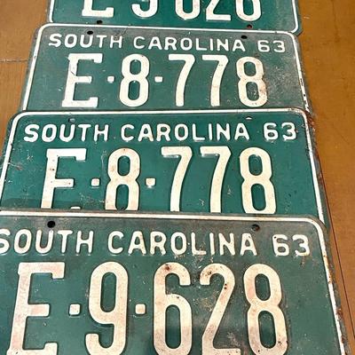 Vintage License Plates