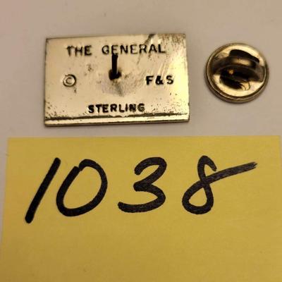 Sterling Railroad Pin