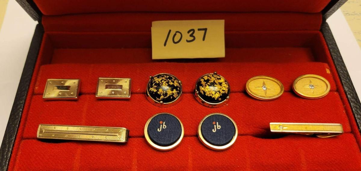 Cufflinks and Tie Pins Lot 1