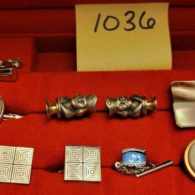 Cufflinks and Tie Pin Lot 2