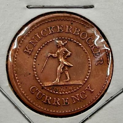 Civil War 1861-1865 Knickerbocker Currency