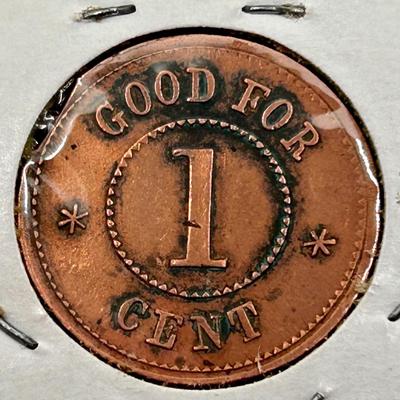 Civil War 1861-1865 Knickerbocker Currency