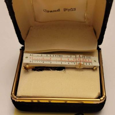 Slide Ruler Tie Clip