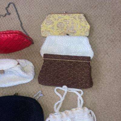 Lot of vintage beaded purses