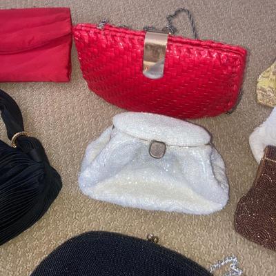 Lot of vintage beaded purses