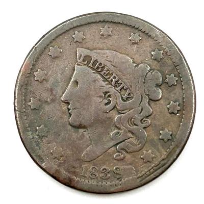 1837 Large Cent