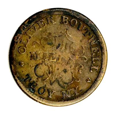 1863 Civil War Oliver Boutwell Redemption Token