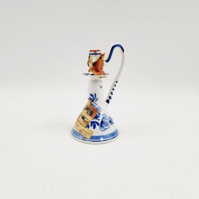 RYNBENDES TRIPLE SEC DELFT HOLLAND DECANTER W/ HANDLE