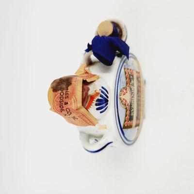 RYNBENDES APRICOT LIQUEUR DELFT HOLLAND WIND MILL DECANTER