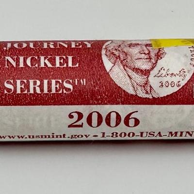 2006 UNC Roll of Westward Journey Nickels