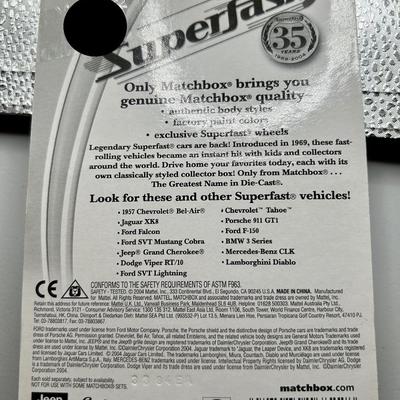 2004 Superfast  Matchbox LE Mercedes Benz CLK
