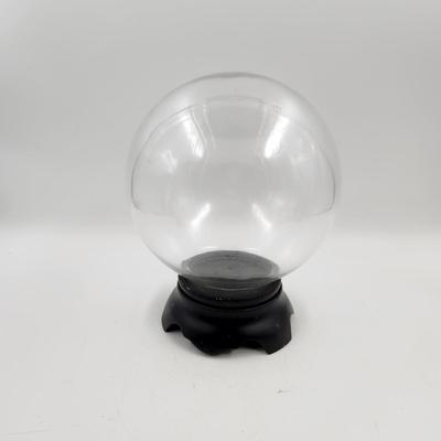 FANTASTIC VINTAGE GLASS PEDESTAL TERRARIUM