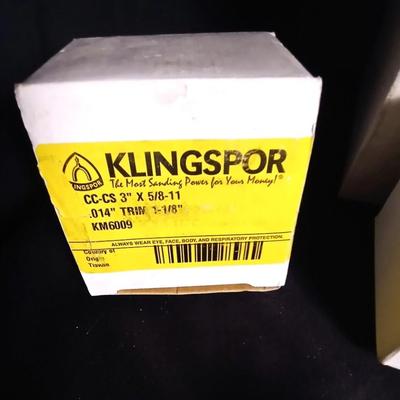 NEW IN BOX SANDING ATTACHMENTS AND WIRE BRUSHES