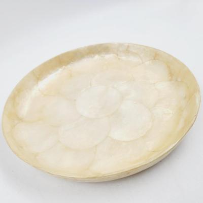 VINTAGE MOTHER OF PEARL SERVING TRAY