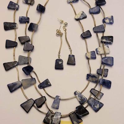 Sodalite necklace