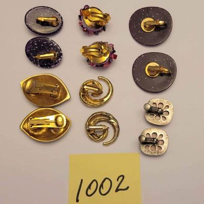 Purple Earrings