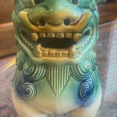 Ceramic Lion Foo Dog