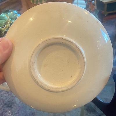 Antique Satsuma ware plate 