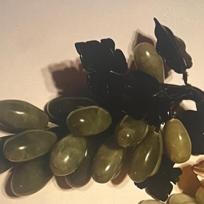 Set of Jade Grape bunches (8" long x 5.5" wide)