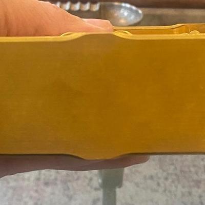 Swiss Gubelin Carraige / Desk Clock with Ornate Gold Doors