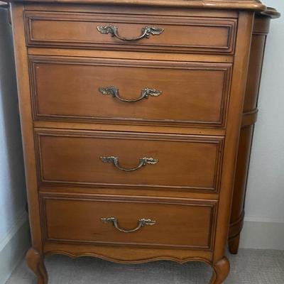 Petite French Provencial Chest of Drawers