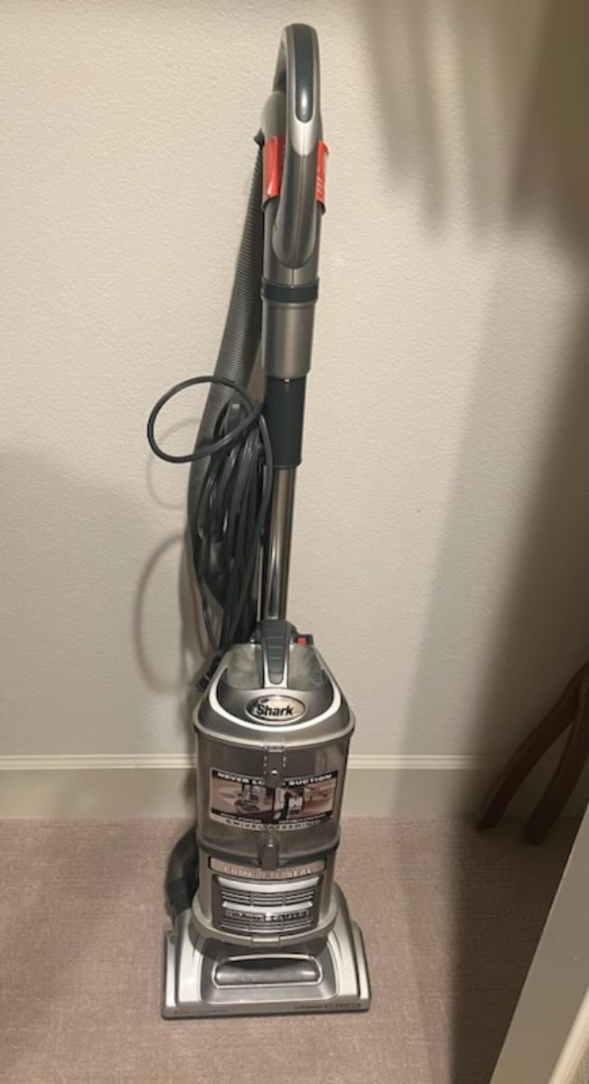 Shark vacuum with attachments