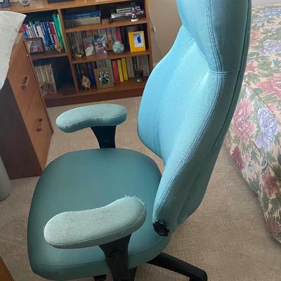 High Back Desk Chair with multiple adjustment levers