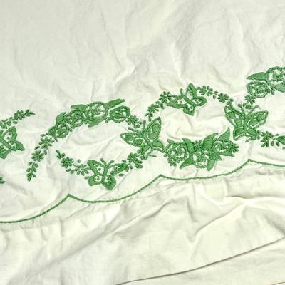 Hand Embroidered Pillow Cases
