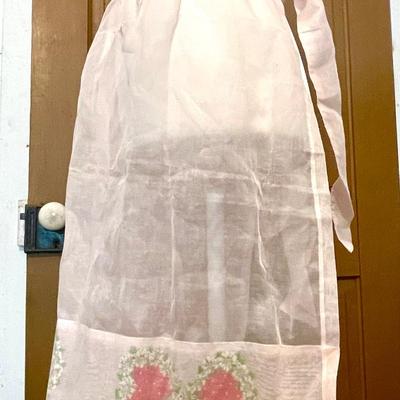 Handmade Organza Apron