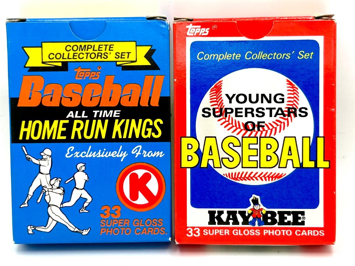 2 Vintage Boxes of Baseball Cards