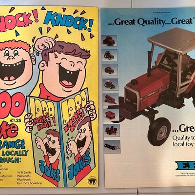 2 Oversized 1990 Superman Comic Books