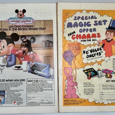 2 1976 and 1987 Comic Books