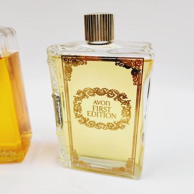 FANTASTIC VINTAGE GLASS BOTTLE PERFUME DUO