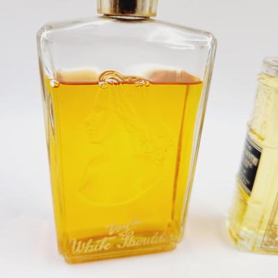 FANTASTIC VINTAGE GLASS BOTTLE PERFUME DUO