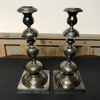 IMPERIAL RUSSIAN CANDLESTICKS