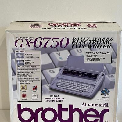 BROTHER ~ GX~6750 Electric Typewriter