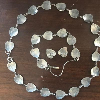 STERLING SILVER JEWELRY LOT