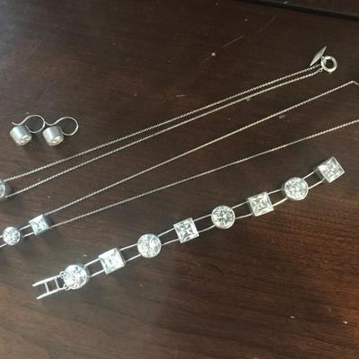 STERLING JEWELRY LOT