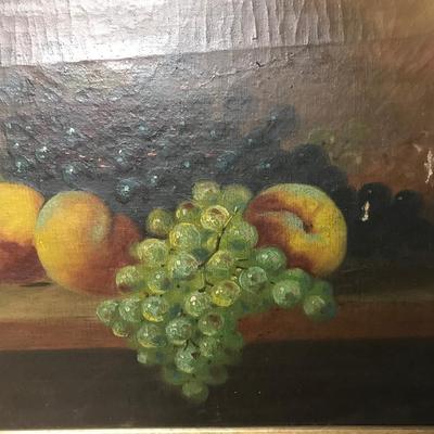 SIGNED OIL PAINTING