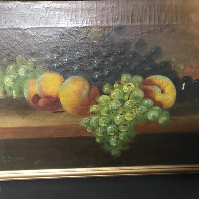 SIGNED OIL PAINTING