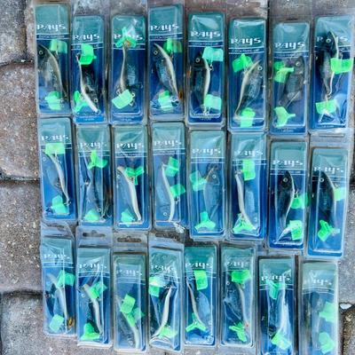 Collection of Fishing Lures and Tackle Boxes (G-SL)