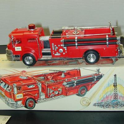 1970 Hess Fire Truck New In Original Box - Lot 477