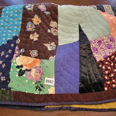 Hand Made Quilt 6' 4" x 7'