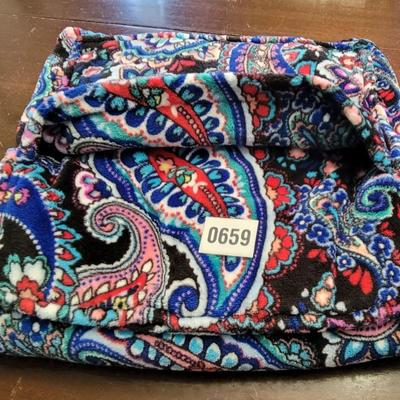Hand made pocketed throw