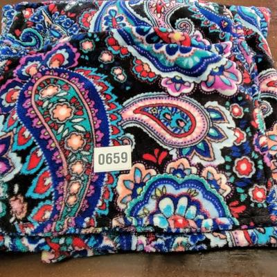 Hand made pocketed throw