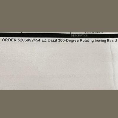 EZ DAZZL ~ 360-Degree Rotating Ironing Board ~ NIB