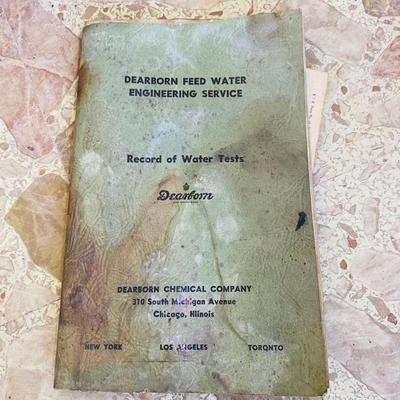 Vintage Water Testing Kit (G-SL)