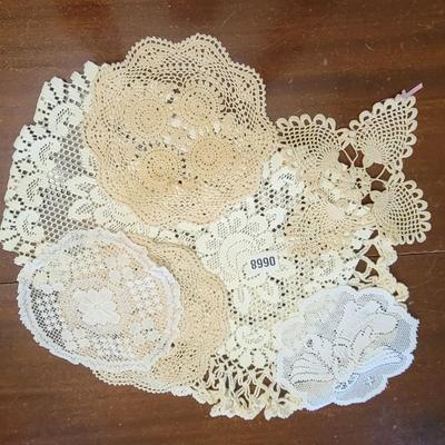 7 Pc Doily Bundle